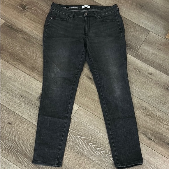 Sonoma Charcoal Gray Curvy Skinny Jeans Tall Size 12L Sleek Fit - Picture 1 of 7